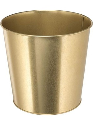 IKEA Galvanizli Saksı 19 cm Bitki Saksısı Renk 19CM