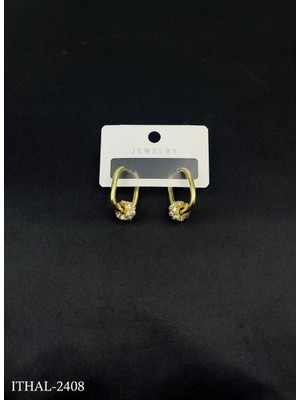 Küpe Metal Minimal Şıklık Zarif Hediye