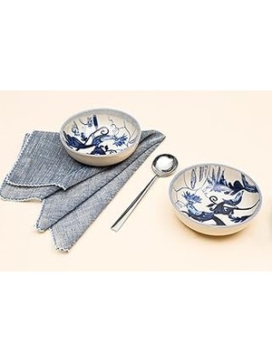 Uravas Store Porland Re-Gen Birdsong 6 Kişilik Kase Seti 13CM