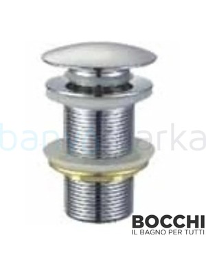 Bocchı Bocchi Basmali Si̇fon Süzgeci̇ Su Taşma Deli̇ksi̇z - Krom - 6190-0001