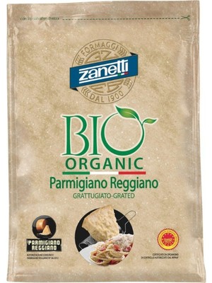 Zanetti Organik Rendelenmiş Parmigiano Reggiano Peyniri 40 G ( 1 Adet )
