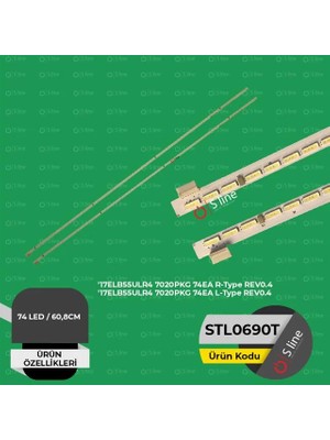 Uravas Store 17ELB55ULR4, 7020PKG 74EA R-Type REV0.4,7020PKG 74EA L-Type Rev0.4 Tv Ledi