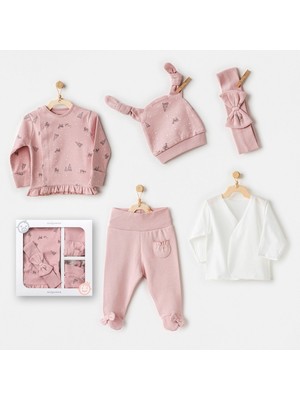 Andywawa AC25040 Puppy Gazelle 5'li Hastane Çıkışı Pink