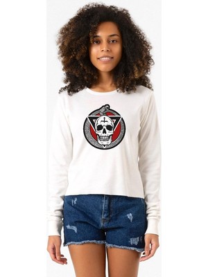 Tshirthane The Purge The Forever Purge Ekru Ekstra Uzunkol Sweatshirt