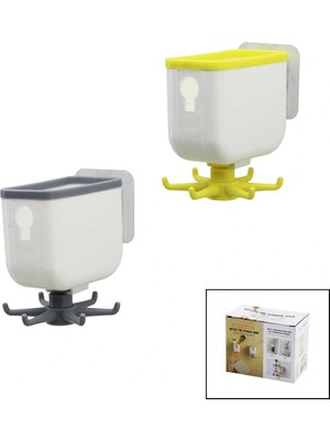 Uravas Store Çok Fonksi̇yonlu Yapişkan Aski 360 Derece Döner  2.5 - 7.5cm (5047)