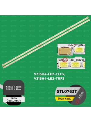 Uravas Store 32" Sanyo V315H4-LE2-TLF3,V315H4-LE2-TRF3 Tv Ledi