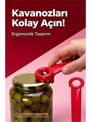 Uravas Store Kavanoz Açacağı Konserve Açacağı -Vakumlu Kapak Açma Aparatı 715704