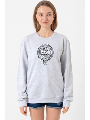 Tshirthane Outlander Je Suis Prest Grimelanj Kadın 2ip Sweatshirt