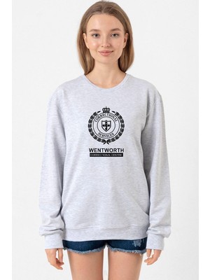 Tshirthane Prison Break Wentworth Grimelanj Kadın 2ip Sweatshirt