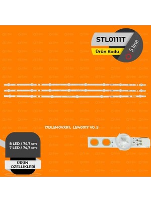 Uravas Store Vestel Seg 17DLB40VXR1,  LB40017 V0_5 SET:STL0111X1+STL0196X2