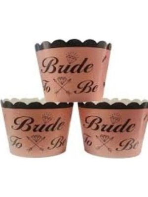 Mutlu Anılar Parti Evi 12LI Bride Cupcake Kabı