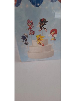 Mutlu Anılar Parti Evi Sonic Pasta Süsü