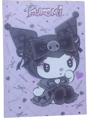 Kuromi Çizgili Defter