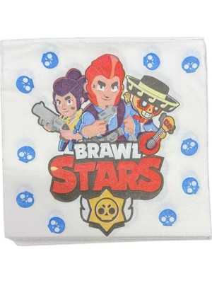 PM Party Concept 20'li Brawl Stars Peçete