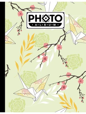 Shopwave Independently Published Photo Album: Large Photo Albums With Writing Space Memo, Extra Large Capaci