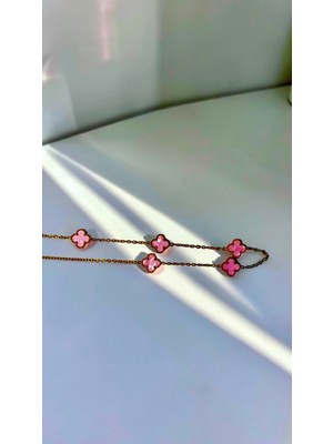 Jade Accessory Luxury 316| Gold Çift Taraflı Kolye