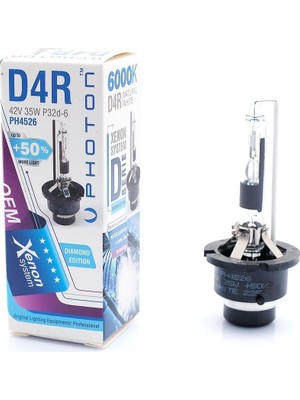 Shopwave Photon Ampul D4R 6000K +%50 Fazla Işık Xenon Pht PH4526