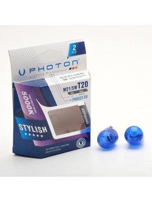 Shopwave Photon Ampul T20 21/5W 12V Çift Devre Xen (2'li Bl Pht PH5523 Dv B2