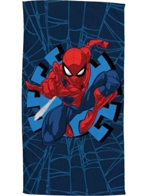 Taç Spiderman Plaj Havlusu