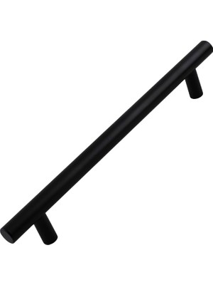 Shopwave Çubuk Mobilya Mutfak Dolap Dolabı Çekmece Kulpu Kulbu -Mat Siyah Metal (128 Mm-12.8 Cm) Kulpları
