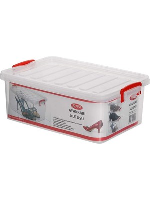 Shopwave Bora Plastik BO920 Ayakkabı Kutusu, 6,1lt