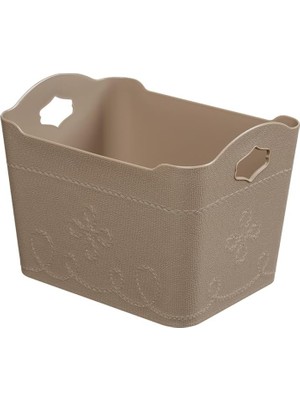 Shopwave Bora Plastik Organizer Dikdörtgen Desenli Büyük
