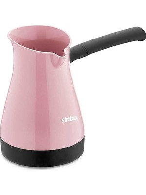 Shopwave Sinbo Elektrikli Cezve SCM2954, 5 Fincan Kapasite, 400 ml Hazne, 1000 W, Plastik, Pembe