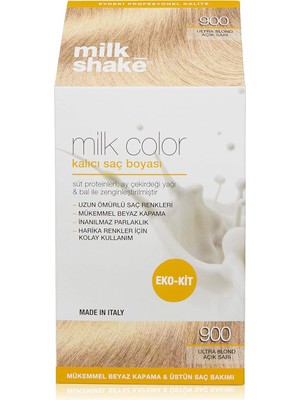 Shopwave Milk Shake Milk Color Eko Kit Saç Boyası 900 (0.5 G)