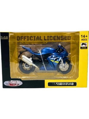 Zenvia Mey Ithalat® 1/18 GSX-R1000 Model Motosiklet