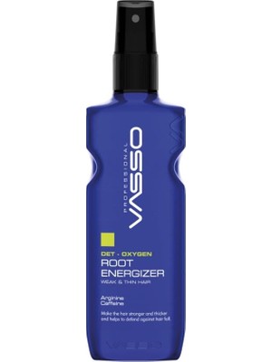 Shopwave Vasso Saç Kökü Canlandırıcı | Ince Telli Zayıf Saçlar | Det-Oxygen Root Energizer 80 ml