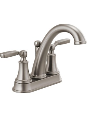 Shopwave Faucet 2532LF-SSTP Woodhurst Banyo Bataryası Orta Seti, Paslanmaz