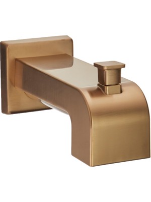 Shopwave Faucet RP53419CZ Vero, Küvet Ağzı - Barfiks Yönlendirici, Şampanya Bronz,.5, 0.5