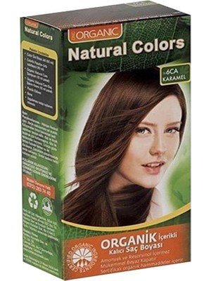 Shopwave Colors 6ca Karamel Organik Saç Boyası