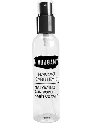 Shopwave Mujgan Makyaj Sabitleyici Şefaf Ambalaj 60ML