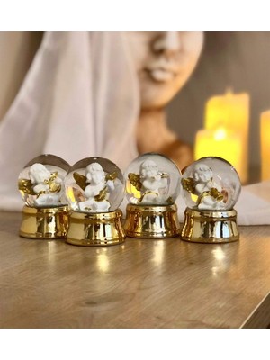 Shopwave Giftmoda Altınyaldızlı Mini Kar Küresi