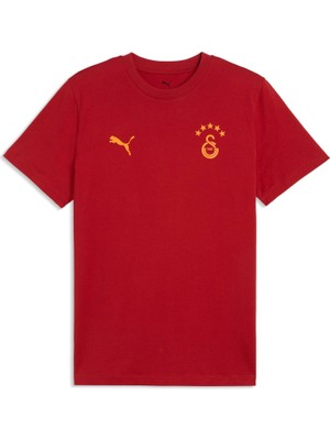 Puma Erkek Kırmızı Puma Gsk Ftbless Tee Galatasaray Ftblessentıals Erkek Tişört