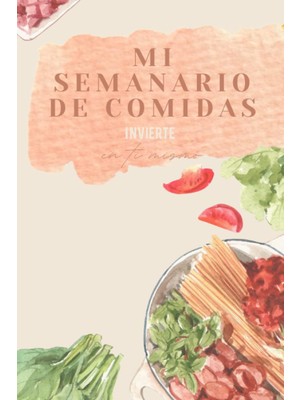 Shopwave Mi Planificador Semanal De Comidas Ella Con La Lista De Compras. Incluye Menú Semanal De Alime