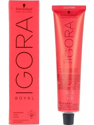 Shopwave Schwarzkopf Igora-Saç Boyası -Royal 9-4 Sarı-Bej 4045787207927