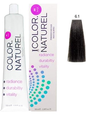 Shopwave Saç Boyası 6.1 Küllü Koyu Kumral 100 ml