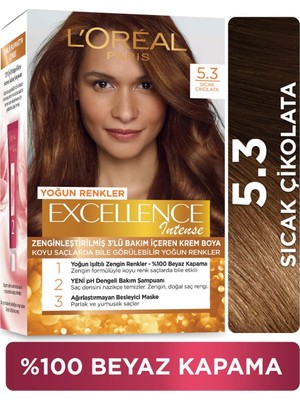 Shopwave Paris Excellence Intense Saç Boyası 5.3 Sıcak Çikolata