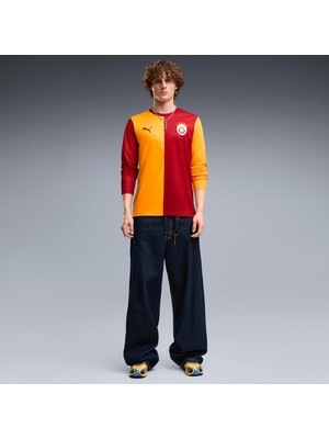 Puma Erkek Kırmızı Puma Gsk Home Jersey Lsgalatasaray 26/27 Erkek Uzun Kollu Iç Saha Forması