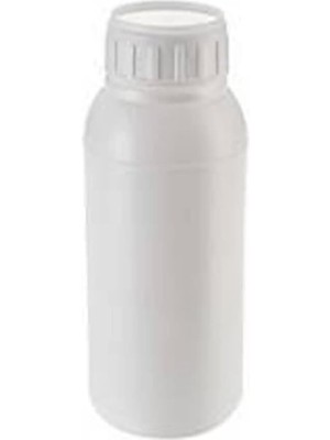 Shopwave Alsun Plastik Yuvarlak Numune Şişe 500 ml -Yüksek Kalite Hdpe- Tarım Şişesi 5 Adet