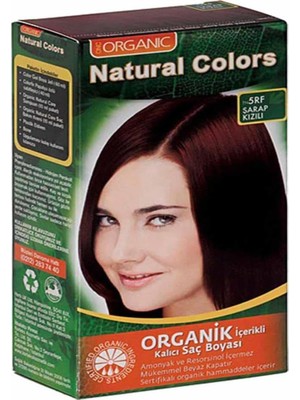 Shopwave Colors Organik Içerikli Saç Boyası (5rf - Şarap Kızılı)