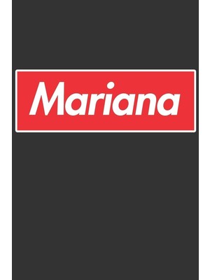 Shopwave Mariana: Mariana Planner Calendar Notebook Journal, Personal Named Firstname Or Surname For Someone