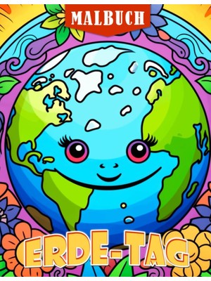 Shopwave Erde-Tag Malbuch: Schütze Unseren Planeten Mit Diesem Atemberaubenden Malbuch Mit Über 30 Seiten -