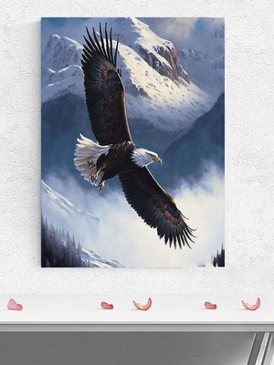 Shopwave Postermanya (PSTER1803) Göklerin Hakimi Kartal Hayvan Poster - Afiş - Dekoratif Duvar Posteri 30 x