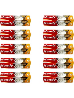 Shopwave Handy Vakumsuz Şeffaf Yorgan Yastık Battaniye Nevresim Kılıfı Poşeti Torbası - 10 Adetlik 10 Kutu