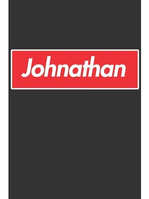 Shopwave Johnathan: Johnathan Planner Calendar Notebook Journal, Personal Named Firstname Or Surname For Som