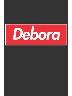 Shopwave Debora: Debora Planner Calendar Notebook Journal, Personal Named Firstname Or Surname For Someone C