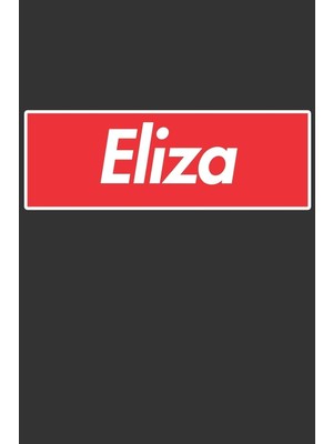 Shopwave Eliza: Eliza Planner Calendar Notebook Journal, Personal Named Firstname Or Surname For Someone Cal